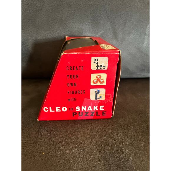 Snake puzzle Cleo puzzle- vintage - Picture 3 of 4